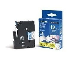 Brother | TZe-535 Laminated tape | Baltas on Mėlyna | TZe | 8 m | 1.2 cm
