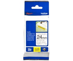 Brother TZe-S151 stipri lipni laminuota juosta Juodas ant Clear, TZe, 8 m, 2,4 cm