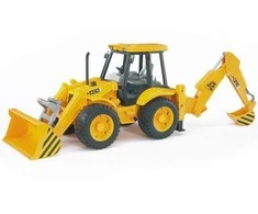 BRUDER ekskavatorius-krautuvas, JCB 4CX , 02428