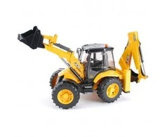 BRUDER traktorius su krautuvu JCB 5CX eco ekskavatorius, 02454
