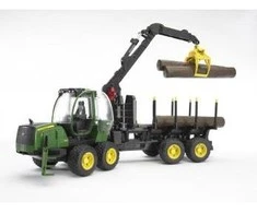 Bruder - John Deere - Forwarder miško technika (02133)