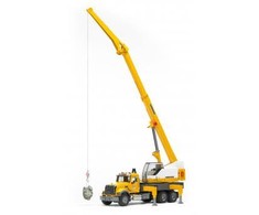 BRUDER didelis kranas su strėle MACK Granite Liebherr 02818
