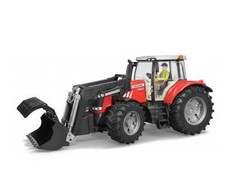 Bruder – Massey Ferguson 7624 su priekiniu krautuvu (03047)