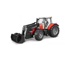 Bruder – Massey Ferguson 7624 su priekiniu krautuvu (03047)