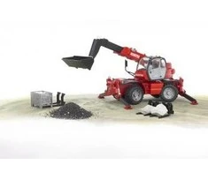 BRUDER krautuvas Manitou Telescopic MRT 2150 (su aksesuarais), 2129