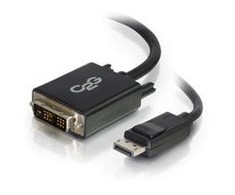Verschiedene C2G DisplayPort Male / Single Link DVI 2m juodas