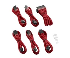 CableMod PRO ModMesh Cable Extension Kit – raudonos spalvos