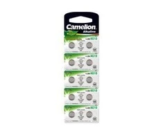 Gyvsidabrio neturintis elementas, AG10/LR54/LR1130/389/BP10, 1,5 V, CAMELION, 10 VNT.