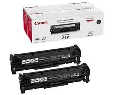 Canon cartridge 718 juodas, 2 pcs, contract