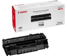 Canon 708 (0266B002) Lazerinė kasetė, Juoda