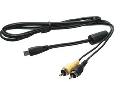 Canon AVC-DC400 - Video / audio kabelis - composite video / audio - RCA (M) -> camera connector (M);