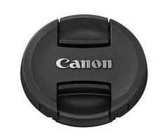 Objektyvas Canon E-55 objektyvo dangtelis Juoda Skaitmeninis fotoaparatas 5,5 cm