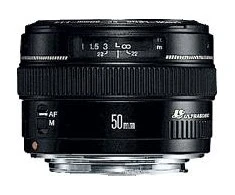 Objektyvas Canon EF 50mm 1:1,4 USM SLR Standartiniai objektyvai Juoda