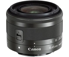 Objektyvas Canon EF-M 15-45MM 3,5-6,3 IS STM BLK 0572C005AA