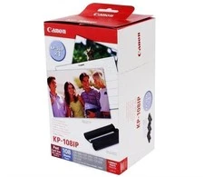 CANON KP-108IN fotopopierius 10x15 + spalvotas rašalas, skirtas CP serijai