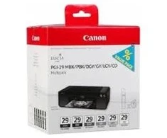 Canon PGI29 (4868B018), MBK/PBK/DGY/GY/LGY/CO kasečių rinkinys