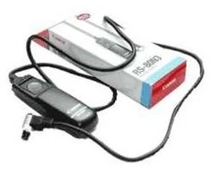 Canon RS-80N3 nuotolinio valdymo pultelis Vielinis Skaitmeninis fotoaparatas Spaudžiamieji mygtukai