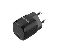 CANYON H-20-05, PD 20W Įvestis: 100V-240V, Išvestis: 1 prievado įkrovimas: USB-C:PD 20W (5V3A/9V2.22A/12V1.66A), Eu kištukas, Viršįtampa, perkaitęs, Apsauga nuo viršsrovių ir trumpojo jungimo Atitinka CE RoHs, ERP. Dydis: 68,5*29,2*29,4mm, 32,5g, Juodas