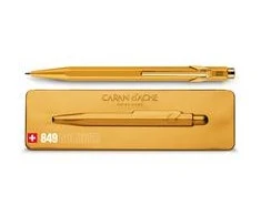Caran D'ache Caran d`Arche CARAN D 'ACHE 849 Goldbar pen, M, dėžutėje, aukso