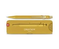 Caran d`Arche Automatinis pieštukas CARAN D 'ACHE 844 Goldbar, dėžutėje, aukso spalvos