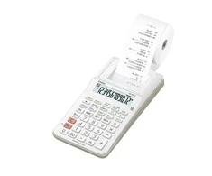 Spausdantis skaičiuotuvas CASIO HR-8RCE-BK-S-EC, 42 x 102 x 209 mm