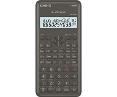 Casio FX-82MS-2 skaičiuotuvas Kišenė Mokslinis skaičiuotuvas Juoda