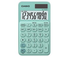 Skaičiuotuvas CASIO SL-310UC, 118×70×8.4mm, mėtų žalia sp.