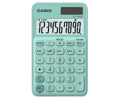 Skaičiuotuvas CASIO SL-310UC, 118×70×8.4mm, mėtų žalia sp.