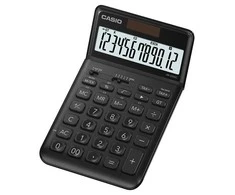 Stalinis skaičiuotuvas CASIO JW-200SC, juoda sp.