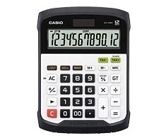 Casio WD-320MT skaičiuotuvas Desktopas Finansų skaičiuotuvas Juoda, Balta