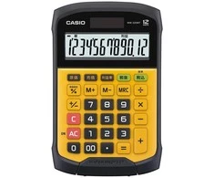 Casio WM-320MT skaičiuotuvas Kišenė Skaičiuotuvo ekranas Juoda, Geltona