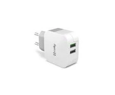 CELLY TRAVEL Įkroviklis TURBO 2USB 3.4A