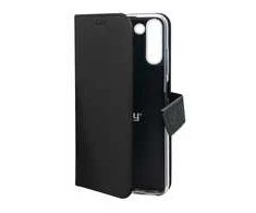 Dėklas CELLY Wally case Samsung GALAXY S23 5G Juodas