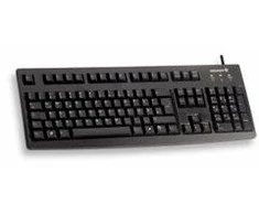 Klaviatūra Cherry G83-6105Lungb-2 UK USB Juodas