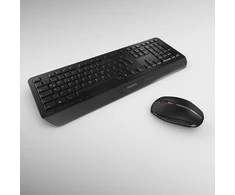 CHERRY GENTIX DESKTOP - Klaviatūra ir pelė - Deutsch - Juodas