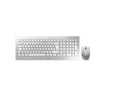 Klaviatūra Cherry Desktop DW 8000 [FR] Wireless sidabrinis/baltas