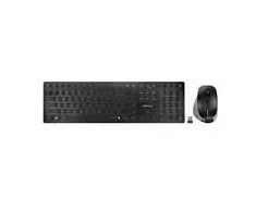 Cherry DW 9500 SLIM Klaviatūra COMBO - WIRELESS Juodas BELGIUM