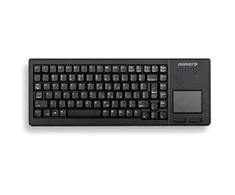 Klaviatūra CHERRY TAS G84-5500 Przewodowy układ CH Juodas touchpad USB
