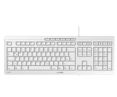Klaviatūra Cherry Stream JK-8500EU-0 USB QWERTY Baltas