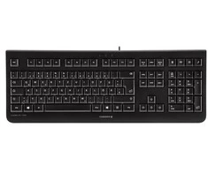 CHERRY KC 1000 klaviatūra USB Šveicariškas Juoda