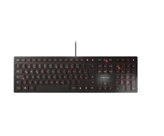 CHERRY KC 6000 SLIM Juodas - CORDED Klaviatūra USB