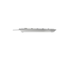 Klaviatūra CHERRY KC 6000 SLIM EU-išdėstymas, sidabrinė