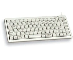 Klaviatūra CHERRY G84-4100 COMPACT KEYBOAR - FRENCH LAYOUT Baltas