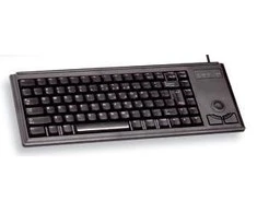 Klaviatūra CHERRY COMPACT Juodas - TRACKBALL USB EU LAYOUT