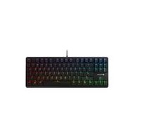 Klaviatūra CHERRY G80-3000N RGB TKL MX tylūs raudoni jungikliai, EU-išdėstymas, juodas