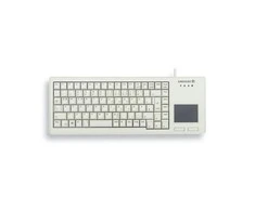 Avision CHERRY XS jutiklinė klaviatūra universali, USB, QWERTY, JAV anglų, pilka