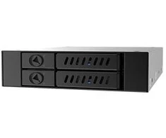 Serveris Kišeniniai Chieftec 2x 2,5" SATA HDD / SMD (CMR-225)