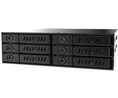 Serveris CHIEFTEC SATA magistralė CMR-625, 1x 5,25" skyrelis 6x2,5" HDD/SDD