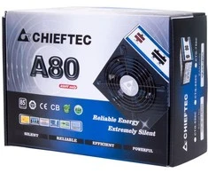 CHIEFTEC 650 W maitinimas, 85+, 230 V W / CABLE MNG