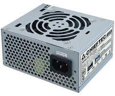 PSU Chieftec SFX SMART serija SFX-250VS, 250 W masinis, 8 cm ventiliatorius, aktyvus PFC
